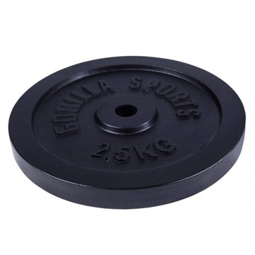 2,5KG OBCIĄŻENIE BITUMICZNE TALERZ GORILLA SPORTS