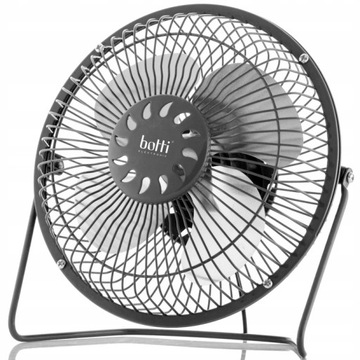 WENTYLATOR STOŁOWY USB MISTRAL CZARNY METALOWY HIT