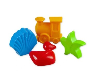 ИГРУШКИ ДЛЯ ПЕСКА, ПЕСОЧНИЦА, ВЕДРО, ФОРМЫ