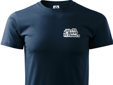 NO ROAD NO PROBLEM Land Cruiser koszulka T-shirt