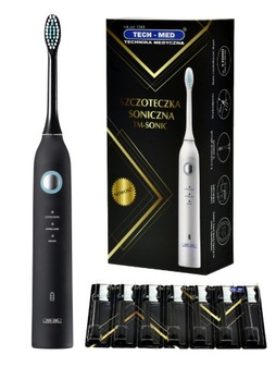 SONICZNA SZCZOTECZKA TECH-MED TM-SONIC 8 KOŃCÓWEK