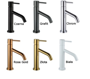 MEXEN RUMBA BATERIA UMYWALKOWA CZARNA- 73500-70