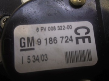 PEDAŁ GAZU OPEL VECTRA C 2.2DTI 9186724