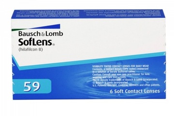 Soflens 59 /Comfort Soczewki Kontaktowe 6 szt