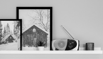 БЕСПРОВОДНОЕ ПОРТАТИВНОЕ АНАЛОГОВОЕ КУХОННОЕ РАДИО