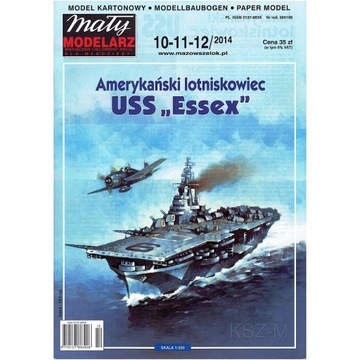 Mały Modelarz 10-12/14 - Lotniskowiec USS Essex