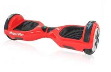 MoovWay Deskorolka elektryczna czerwona HOVERBOARD