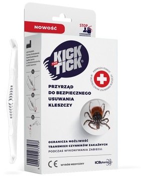 PRZYRZĄD PĘSETA DO BEZPIECZNEGO USUWANIA KLESZCZY