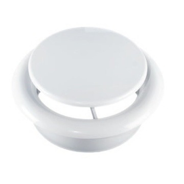 ANEMOSTAT WYWIEWNY/NAWIEWNY KRATKA PLASTIK 100MM