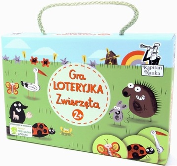 Kapitan Nauka Gra Loteryjka ZWIERZĘTA 2+ Edgard