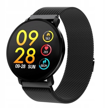 SMARTWATCH K9 ZEGAREK DAMSKI CIŚNIENIOMIERZ MESH