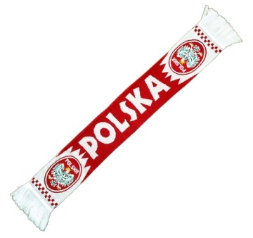SZALIK DWUSTRONNY KIBICA REPREZENTACJI POLSKI wz13