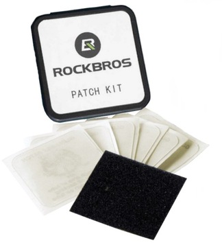 Zestaw naprawczy Łatki samoprzylepne bezklejowe do dętek naprawy opon 6szt