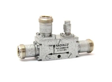 SPRZĘGACZ RADIALL 20dB 3,7-8,3GHz