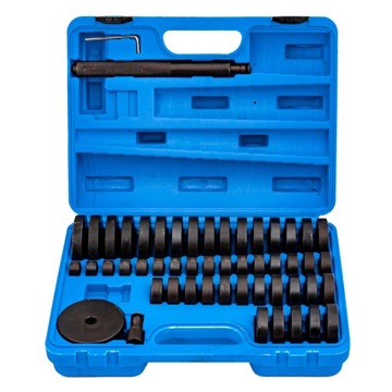 СЪЕМНИК ВТУЛКИ ПОДШИПНИКА ПРЕСС-АДАПТЕРЫ 18-74ММ 52 шт.