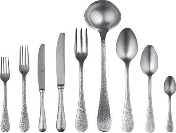 Mepra Epoque Pewter 75-części. zestaw sztućców