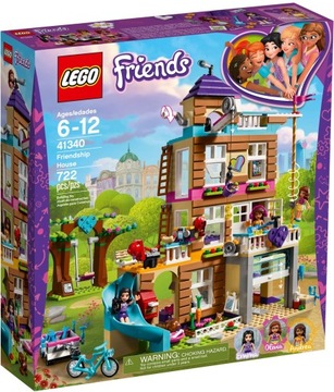 LEGO FRIENDS 41340 DOM PRZYJAŹNI OLIVIA EMMA ANDRE