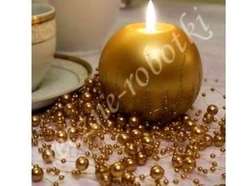 ЖЕМЧУЖНАЯ ГИРЛАНДА ЦЕПОЧКИ ИЗ ЖЕМЧУГА 1,3 М ЦВЕТОВ - 34