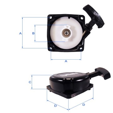 Сильный стартер | Стартер для кустореза NAC BP520-27-T