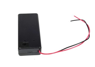 Корзина для батарей 9В 6F22, корпус с выключателем