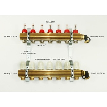РАСПРЕДЕЛИТЕЛЬ 3, НАПОЛЬНОЕ ОТОПЛЕНИЕ