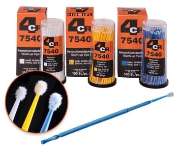 4CR ЩЕТКИ ДЛЯ РЕТУШИРОВАНИЯ, 3 РАЗМЕРА 1466