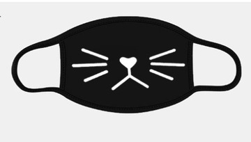 ДЫШАЩАЯ МАСКА для езды на велосипеде, хлопок