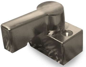 BLOKADA DRZWI SZAFKI ZAMEK KAMPER CHROM 16 mm