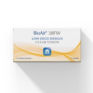 BioAir 38FW Kwartalne / 3 sztuki -1,25