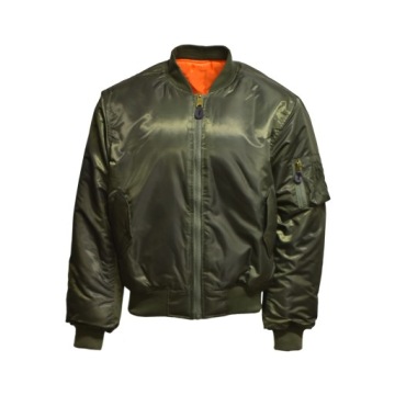 ВОЕННАЯ КУРТКА ПИЛОТА MA1 US ARMY FLEK FLYERS MIL-TEC OLIVE XS
