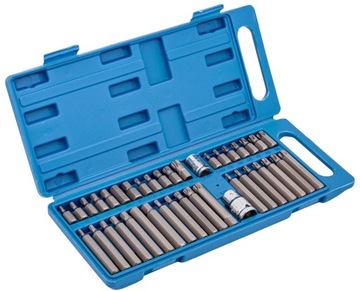 ZESTAW BITÓW KLUCZY IMBUS SPLINE TORX 40 el BITY klucze torxsów imbusów PRO