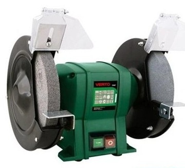 Настольный шлифовальный станок мощностью 350 Вт, шлифовальный круг 200 х 16,0 мм.