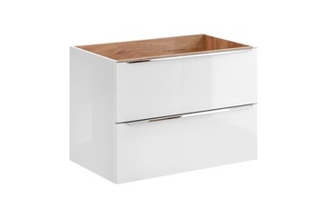 SZAFKA ŁAZIENKOWA POD UMYWALKĘ 80 CM CAPRI BIAŁY