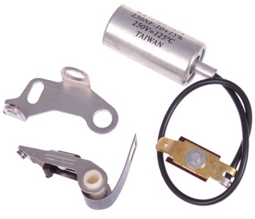 JAWA TS CZ 175 250 350 634 KONDENSATOR + PLATYNKI