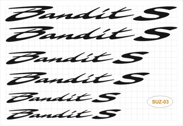 Наклейки на мотоцикл SUZUKI Bandit S и другие.