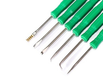 НАБОР ОБСЛУЖИВАЮЩИХ ИНСТРУМЕНТОВ, СКРЕБКИ, СКРЕБКИ, КРЮКИ