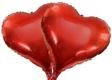 Balony w Zestaw SERCA na Walentynki ślub wesele Dzień Matki Ojca Mamy Taty
