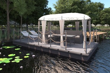 ПЛАВАЮЩАЯ ЛОДКА-ПЛАТФОРМА КАЯК POINTON FLOAT