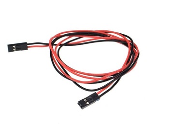 Konektor JST żeńsko - żeńskie 70cm wtyczka 2 PIN