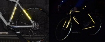 СВЕТООТРАЖАЮЩАЯ САМОКЛЕЯЩАЯСЯ ЛЕНТА, ЖЕЛТАЯ, СВЕТООТРАЖАЮЩАЯ, 2,5 см