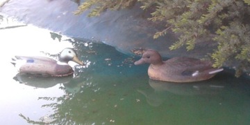 Декоративная фигурка утки, приманка в натуральную величину