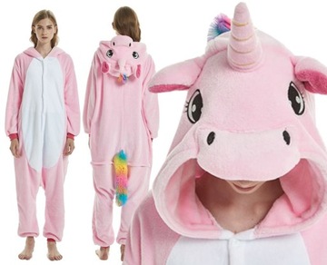 JEDNOROŻEC UNICORN PIŻAMA KIGU ONESIE XL 16 CH1o