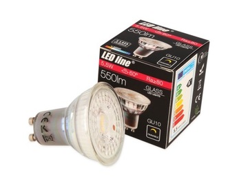 Żarówka LED GU10 5,5W ściemniana 60' 4000K