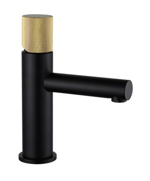 MEXEN ELBA ONE BATERIA UMYWALKOWA CZARNA ZŁOTA