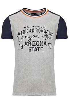 KOSZULKA MĘSKA T-SHIRT EBOUND NADRUK: ROZMIAR XXL