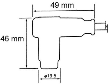 СВЕЧНАЯ ТРУБА МОТОЦИКЛЫ LB01E