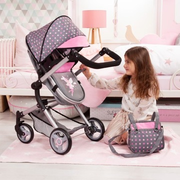 Коляска для кукол Bayer Design VARIO COMBI, поворотная