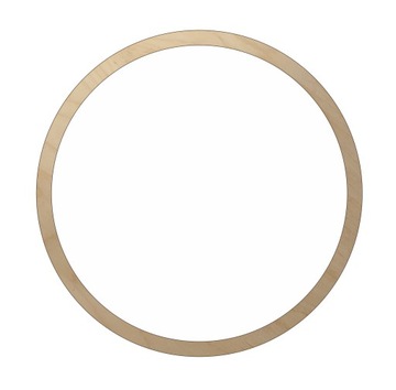DREWNIANA OBRĘCZ Drewniane koła okrąg obręcze do łapacza snów 22cm makrama