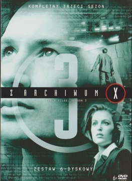 [DVD] Z ARCHIWUM X - SEZON 3 (folia) 6 DVD - PL