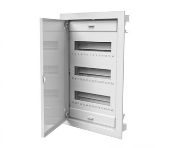 ROZDZIELNICA PODTYNKOWA 3x12 36MOD METALOWA